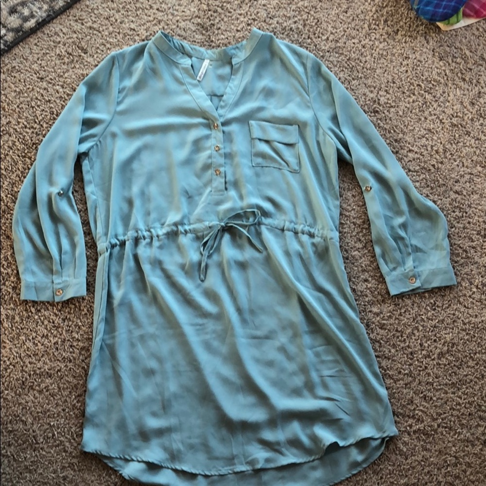 Midi mint dress
